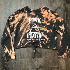 Pink Floyd Tie in front top